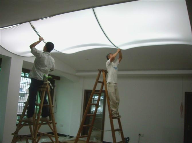 3d stretch ceiling 4011 white