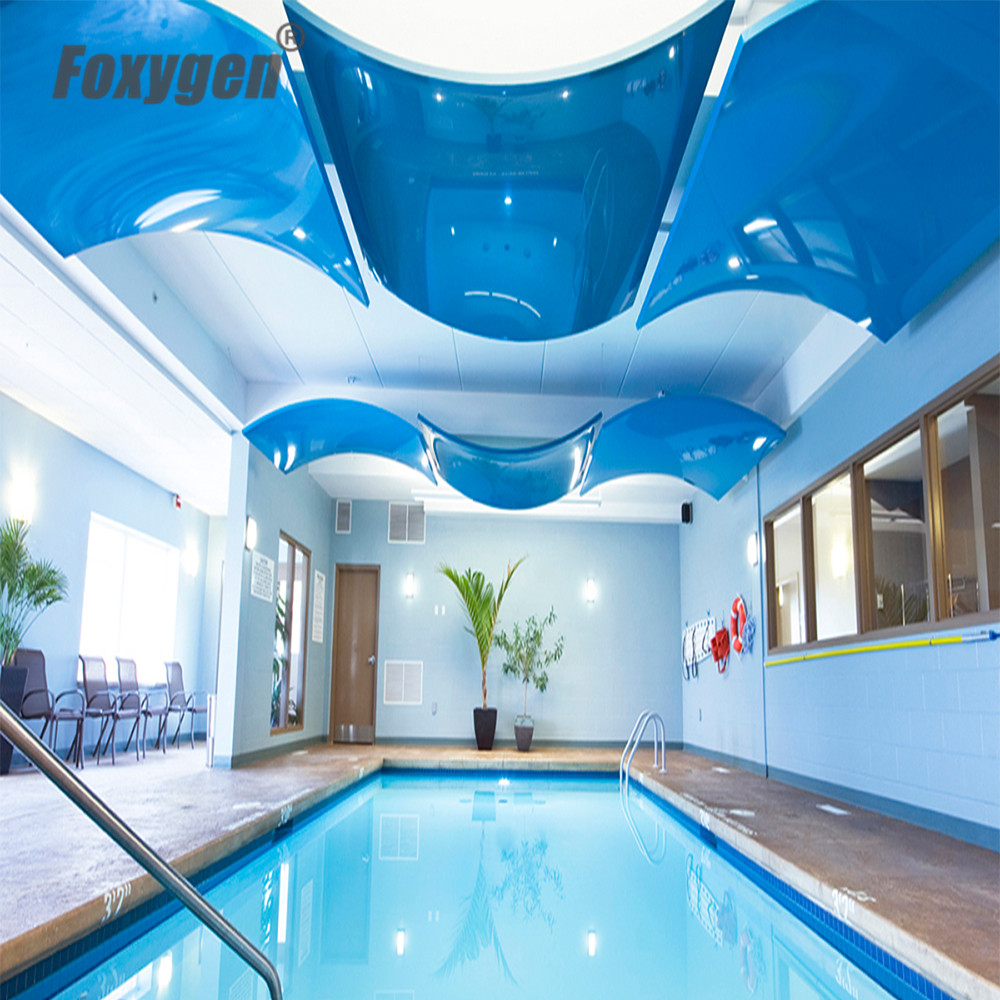 mordern starry foxygen stretch ceiling film menbrane for office lighting